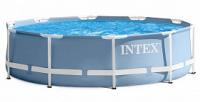 Каркасный сборный бассейн Intex Metal Frame Pool 26716 366*99 с фильтром, лестницей