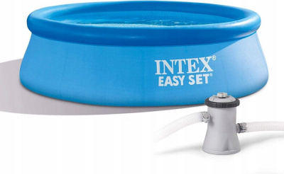 Надувной бассейн Intex Easy Set Pool 28122 с фильтр-насосом 305*76