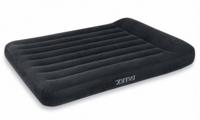 Двуспальный надувной матрас Intex Pillow Rest Classic Bed FIBER-TEC 152*203*25(32), 64143