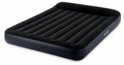 Двуспальный королевский надувной матрас Intex Pillow Rest Classic Bed FIBER-TECH, 183*203*25(32), 64144