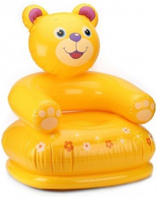 Детское надувное кресло Intex Happy Animal Chair 68556
